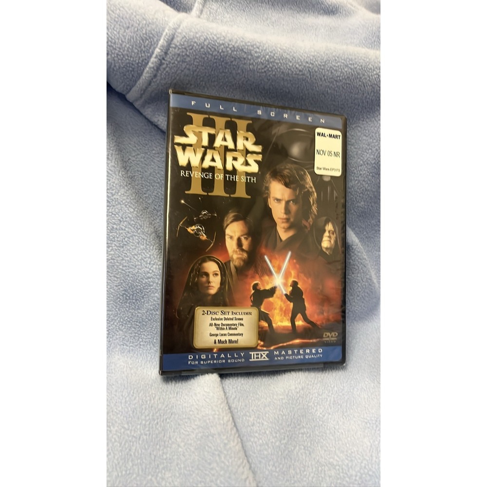 Star Wars‎ Ep III Revenge Sith DVD 2-Disc FS 2005 THX